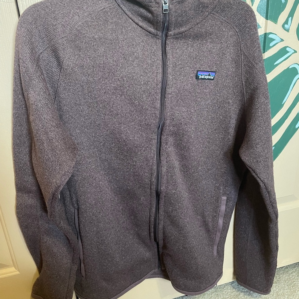 Patagonia Purple/Brown Full-Zip Jacket